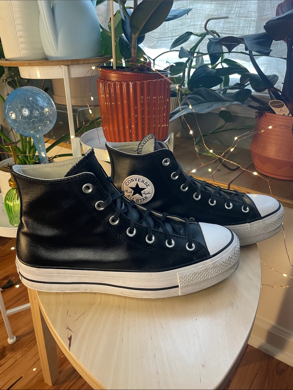 Chuck Taylor All Star Leather Platform - Picture 3 of 8